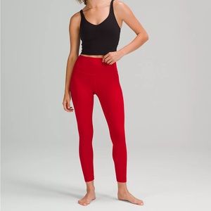 SOLD lululemon Align™ High-Rise Pant 25" in “Dark Red”